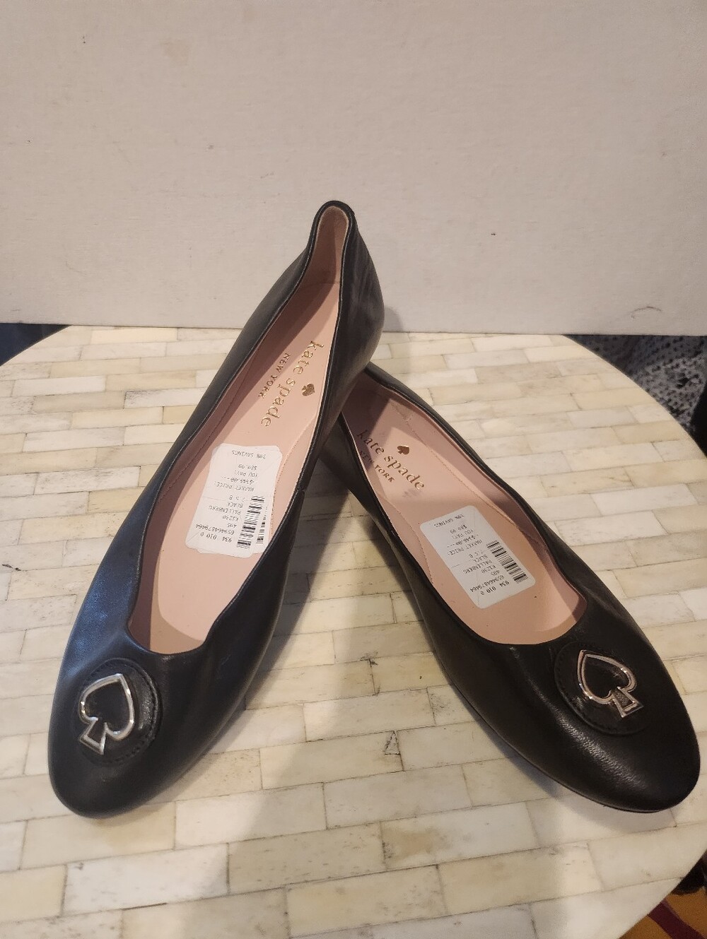 Kate Spade New York Pallenberg Leather Ballerina Flats size 7.5